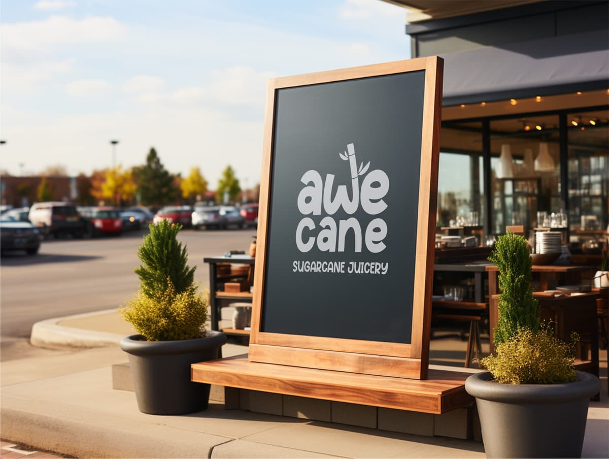 Awe Cane Branding artwork
