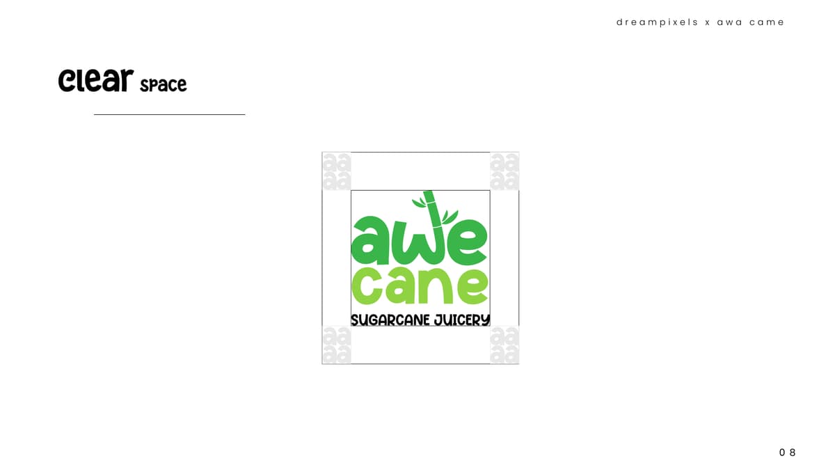 Awe Cane Branding artwork
