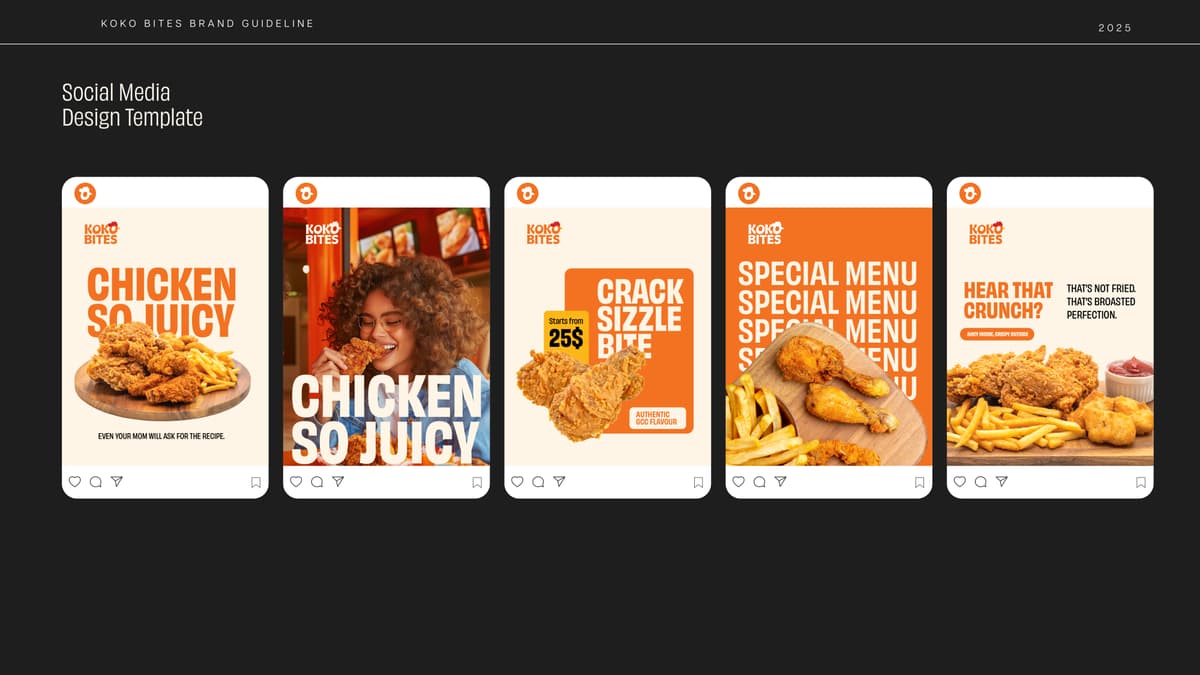Koko Bites Branding artwork