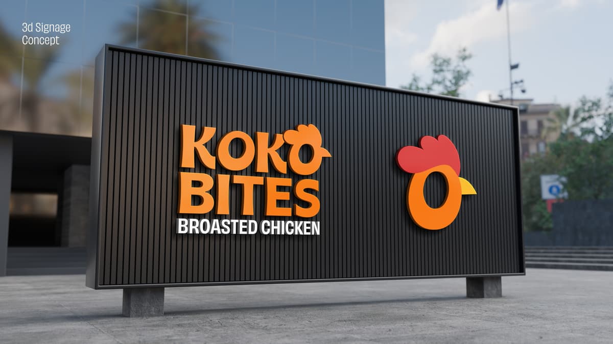 Koko Bites Branding artwork