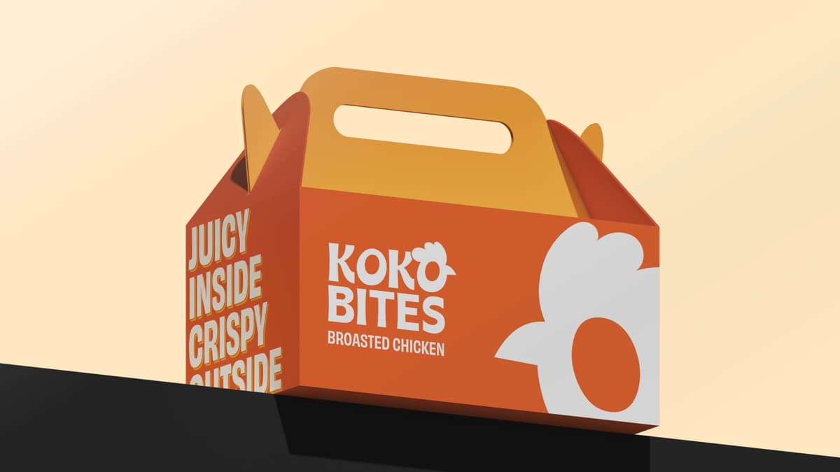Koko Bites Branding artwork