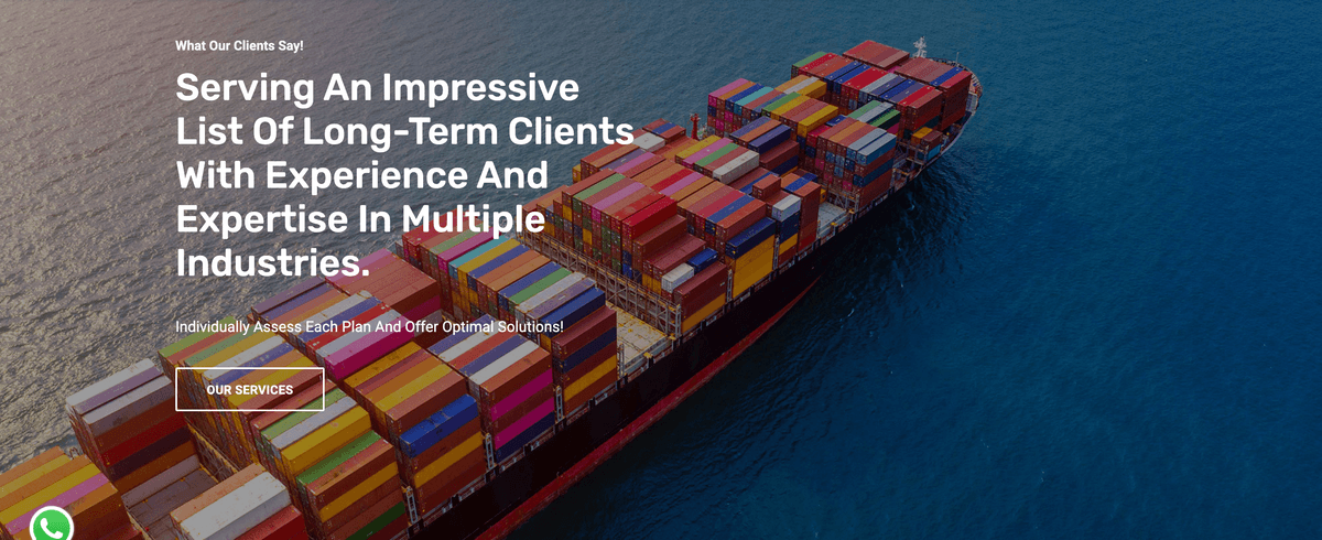 SASCO Global – Premium Logistics Website Design & Development artwork