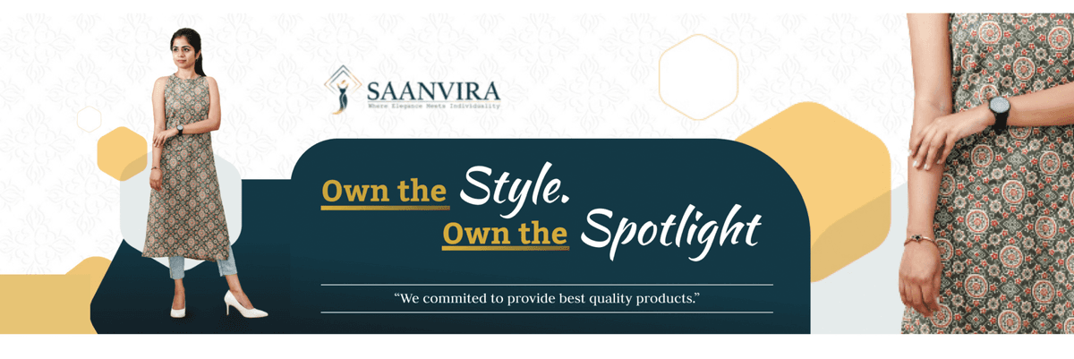 SAANVIRA – Women’s Fashion Brand Website artwork