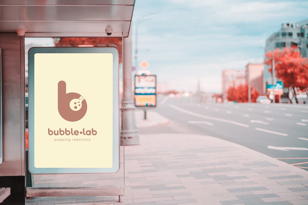 Bubble Lab Brand Identity artwork