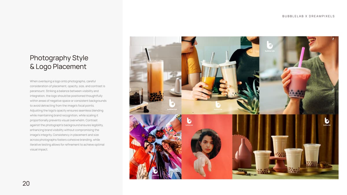 Bubble Lab Brand Identity artwork