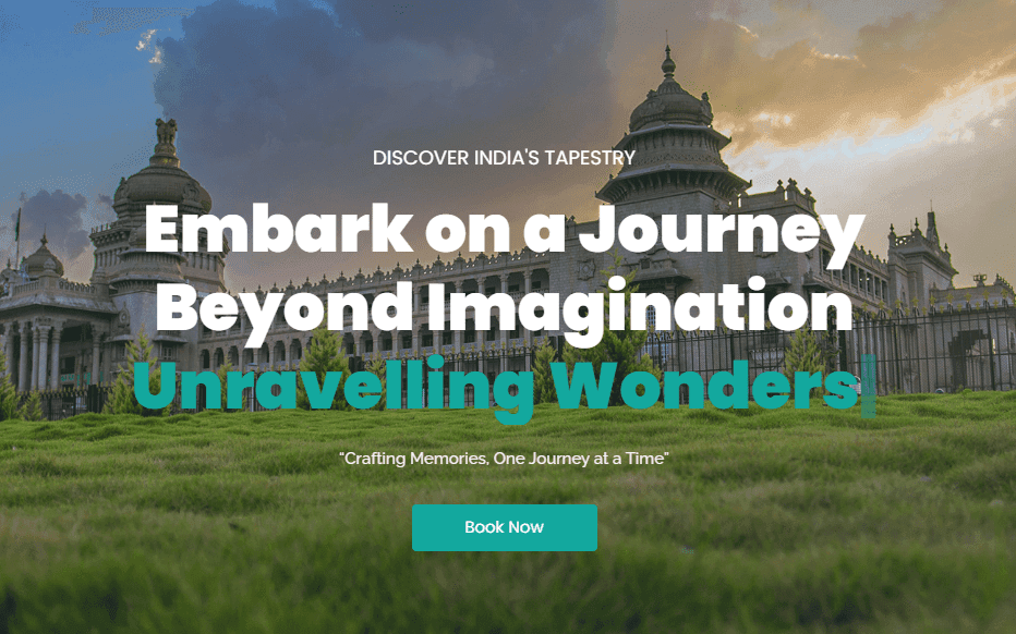 Indimate Travel Website Development artwork