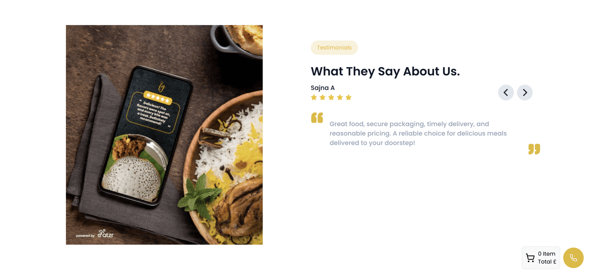 Flavourgram – Website Development for an Authentic Kerala Food Brand artwork