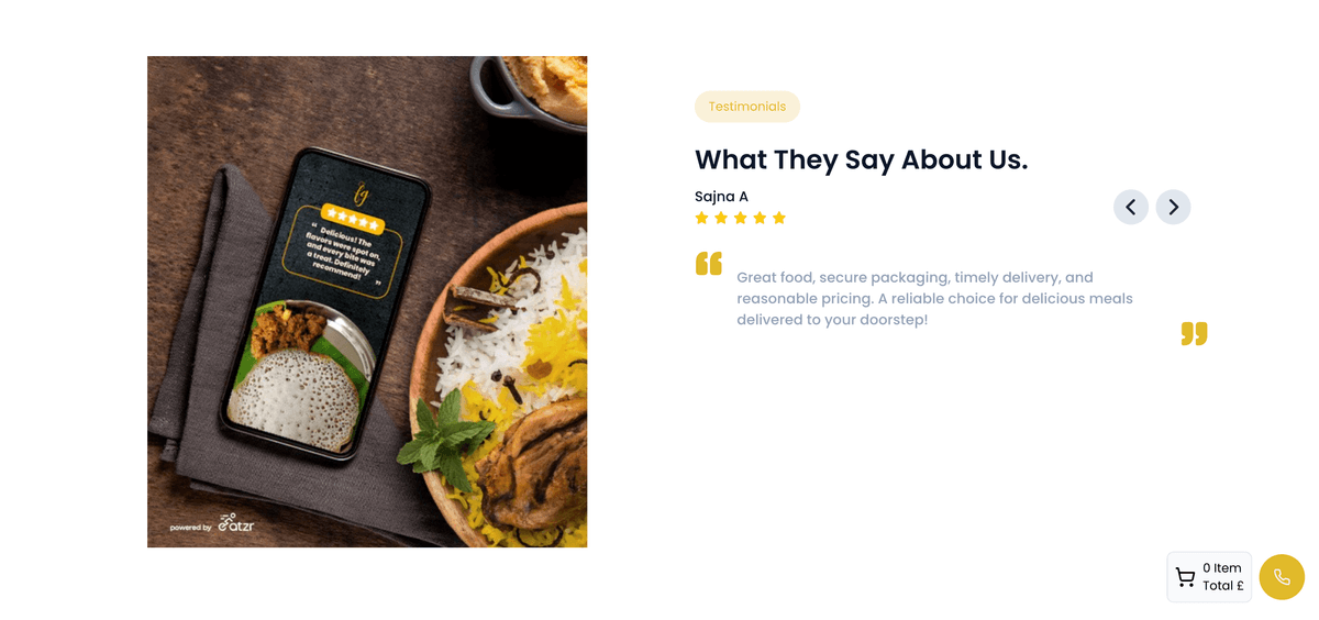 Flavourgram – Website Development for an Authentic Kerala Food Brand artwork