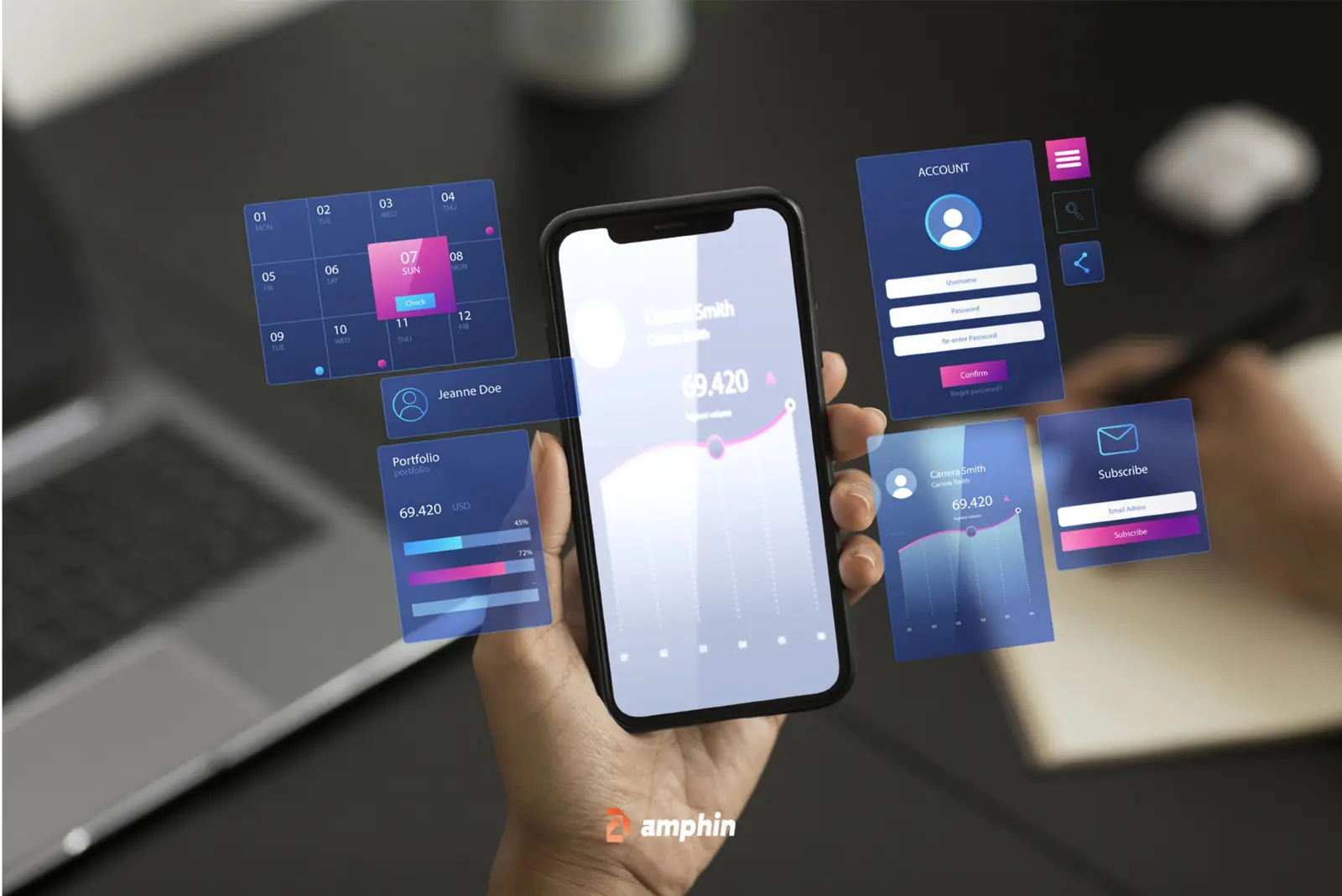 Android App in London: Amphin