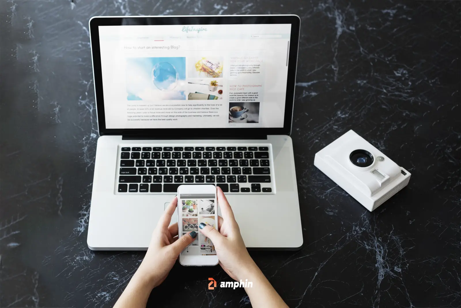E- Commerce Web Designing in Abu Dhabi: Amphin